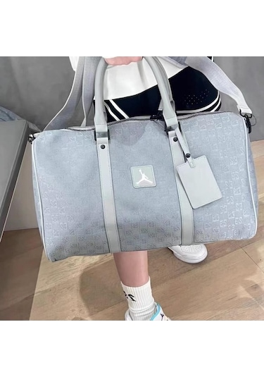 Carrier- Geniş Hacimli Oxford Seyahat Çantası - Genç Mavi