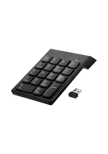 2.4g Usb Sayısal Klavye 18 Tuşlu Kablosuz Mini Dijital Klavye