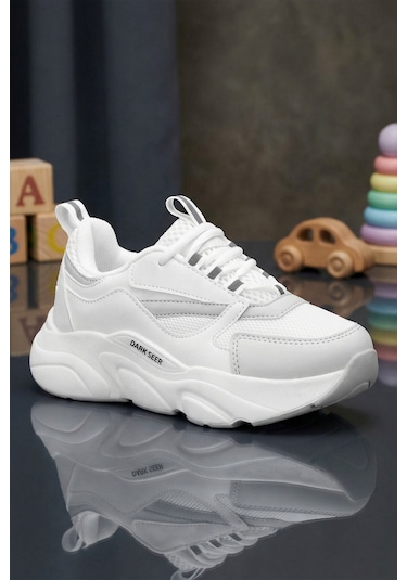Dark Seer Kids Ds E 1838 Sneaker 2025 Çocuk Beyaz