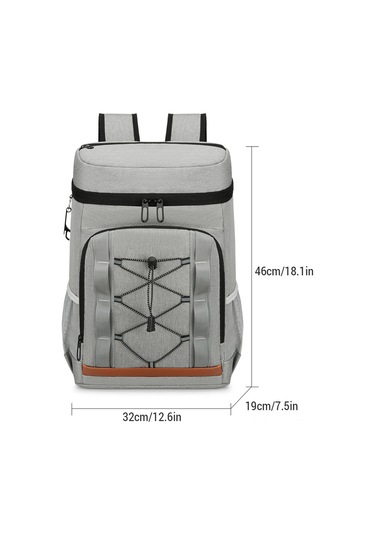 Ranyeek Outdoor Kamp İçin Çift Katlı Isı Yalıtımlı Büyük Buz Çantası, Su Geçirmez Alüminyum Folyo İç, 20 Adetten Logo Özel Tasarımı Mavi Mavi