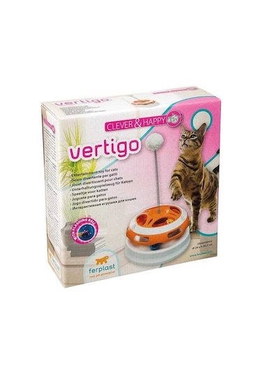 Ferplast Vertigo 36.5 CM Döner Piramit Kedi Oyuncağı