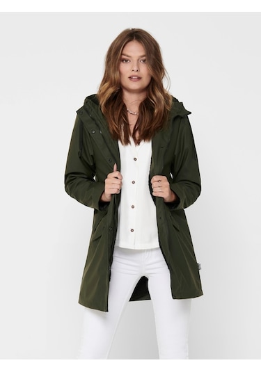 Only 15206116 Kapüşonlu Kadın Mont