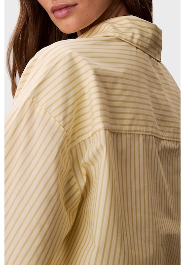 Calvin Klein Bayan Gömlek Lv00qs7605 W5w Sarı