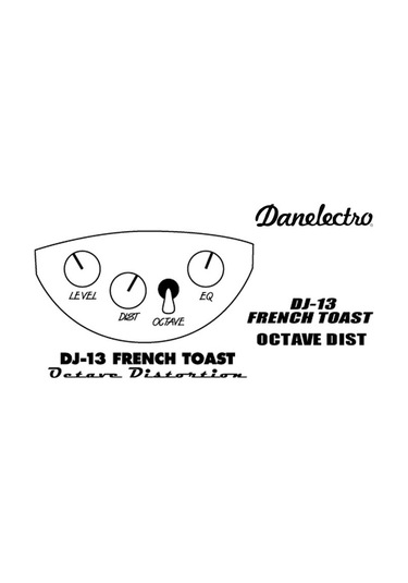 Danelectro Dj-13 Frenc Toast Octava Distortion Pedalı