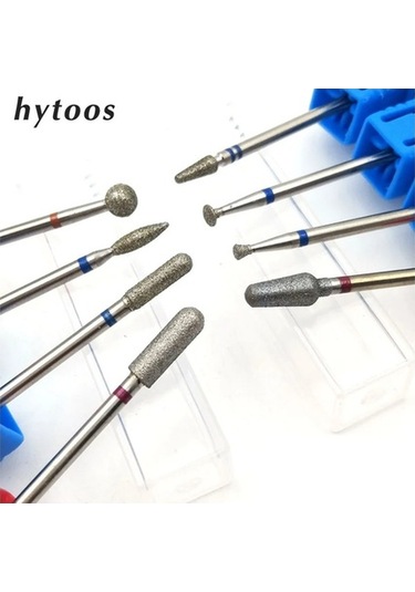 Trendooze Hytoos 25 Tip Sıcak Elmas Matkap Ucu 3/32 - Tırnak Eti Çapak Aracı Ga0316d-f