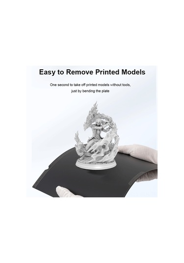 Xindoker Creality K1 235x235mm Peı Yüzeyli Platform Seti - Ender-3 S1/s1 Pro/ender-5 S1 Uyumlu, Yüksek Yapışkanlık, Dayanıklı Ve Düz Yüzey Siyah