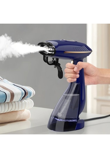 Elmpaly Pancerka 1 Adet Mavi Taşınabilir El Tipi Kıyafet Ütüsü 1500w Hızlı Isınma Büyük Hazne