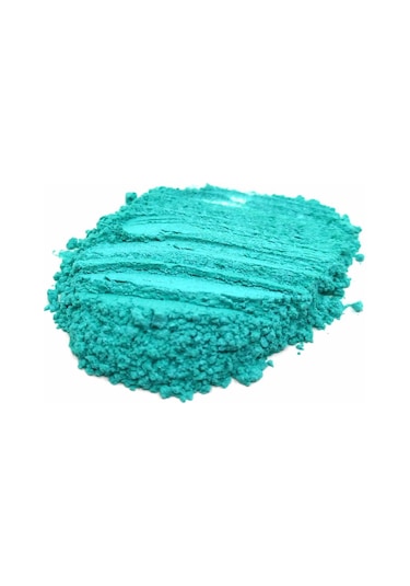 Epoksi Reçine Metalik Sedefli Pigment Toz Boya Turkuaz Renk 50 G