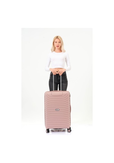 Keo-plus Pudra Orta Boy Silikon Kırılmaz Pp Valiz Siyah