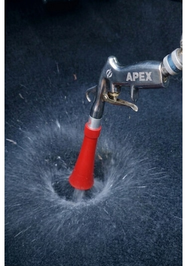 Apex Havalı Detay Temizlik Tabancası Bilyeli Kuru Temizleme