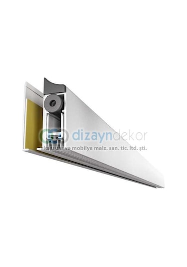 Cam Glass Kapı Altı Giyotin 1130 Mm