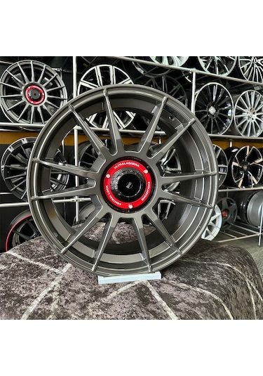 18" İnç 5x100 Oz Jant Gunmetal Egea Doblo Polo Jant Modeli