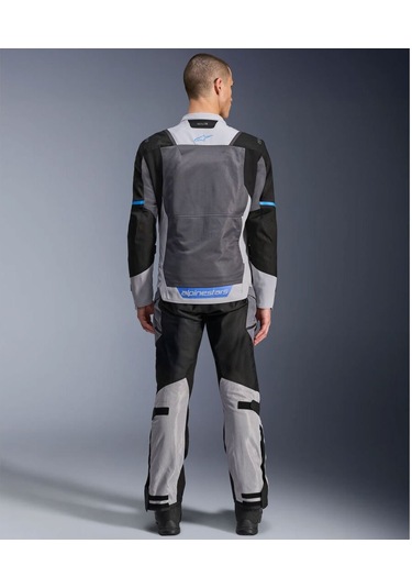 Alpinestars St-2 Air Korumalı Motosiklet Montu Gri Siyah