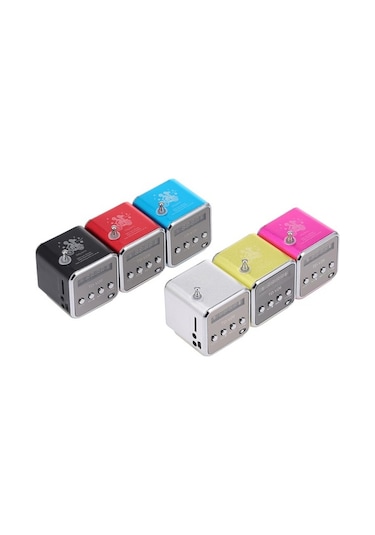 Novahub Taşınabilir Mini Hoparlör - Renkli Seçenekler, Usb Ve Tf Kart Destekli, Fm Radyo, 3.5mm Giriş