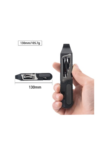 Suntek Çok İşlevli Bisiklet Zinciri Onarım Alet Seti Siyah