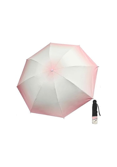 Mini Kompakt Güneş Ve Yağmur Seyahat Şemsiyesi Taşınabilir Şemsiye Katlanabilir Seyahat Rüzgar Geçirmez Şemsiye Uv Şemsiyesi Güneş Koruması İçin Diğer