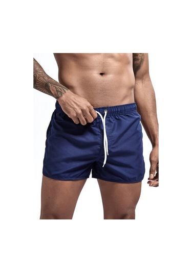 Obanıco Havuzda Ve Denizde Yüzmek İçin Şortsu Plaj Şortları 221806232 Mavi