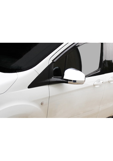 Ford Connect Uyumlu 2015-2019 Ayna Kapağı 2 Parça Abs Krom Kaplama