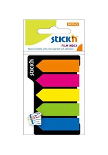 Gıpta Stıckn 45x12 Neon 5 Renk Ok Film Ayraç 25yp