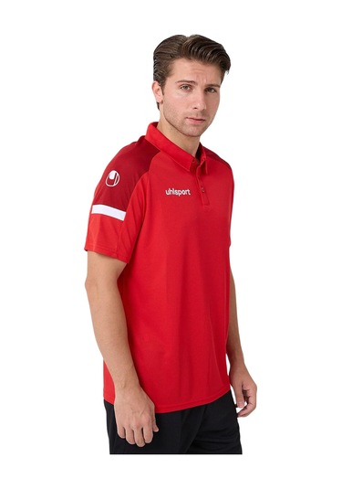 Uhlsport Energy Polo Yaka Erkek Tişört 1101801 KIrmızı