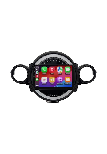 Mini Cooper Android Multimedya Sistemi 2007-2011 4gb Ram, 64gb Hafıza, Bluetooth, Carplay & Android Auto Kamera  9"