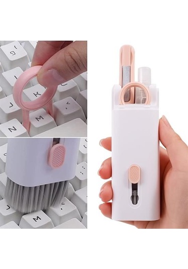 Tv Bilgisayar Ekranı Kulaklık Fırçalı Spreyli Elektronik Temizlik