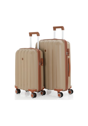 Mçs Polipropilen 2li Valiz Seti Orta & Kabin V305 S21yy1000076-set 10584 2'li Set Çok Renkli