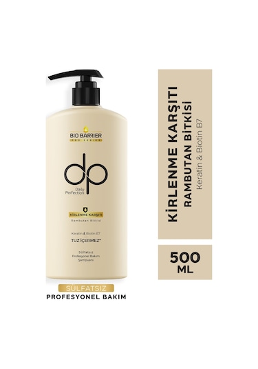 Dp Daily Perfection Bio Barrier Şampuan Kirlenme Karşıtı 2 x 500 ML