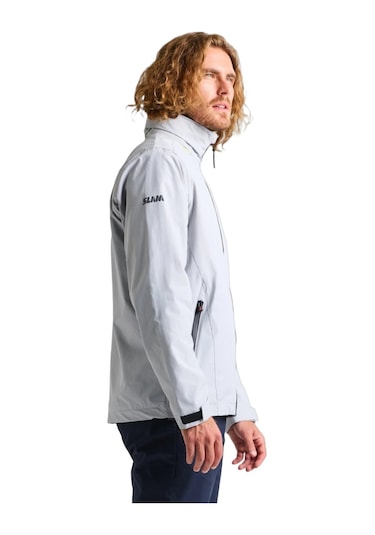 Slam Slam Crew Warm Hooded Erkek Gri Ceket W05 Gri
