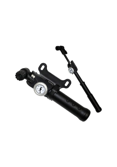 Giyo Gp-83 100psi Hortumlu Göstergeli Bisiklet El Pompası
