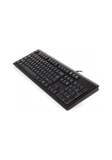 A4 TECH KR-92, Siyah, USB Kablolu, Türkçe Q, Multimedya, Klavye