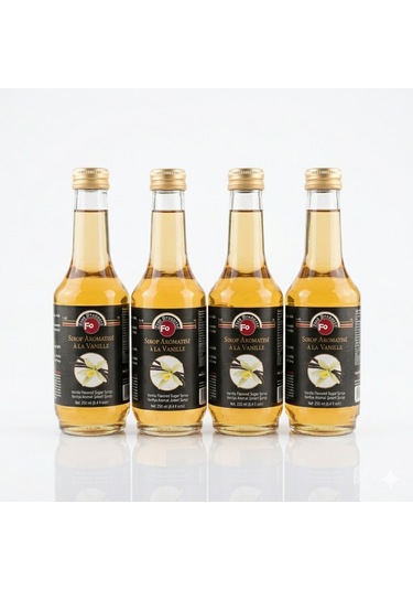 Fo 4'lü Avantaj Paketi Vanilya Şurubu 250 Ml X 4 Adet