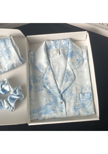 Kadın Buz İpek Pijama-7004 Diğer