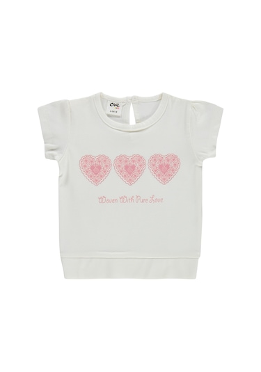 Civil Baby Kalpler Nakışlı 6-18 Ay Takım - Ekru