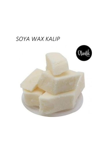 Soya Parafini Soya Wax 1Kg %100 Doğal Bitkisel Parafin Mum Yapımı (526441748)