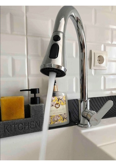 Boheme Fleko Style Krom Spiralli Eviye Bataryası Krom