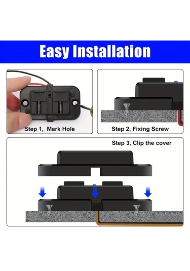 Boatshop1 Clelo 2 Takım 12v 24v Rv Usb Soketi Cift Hizli Sarj Pd3 0 Tip C Ve Qc3 0 Usb A Araba Sarj Adaptoru Pil Olmadan Rv Prizleri