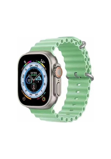 Watch Ultra 49mm Uyumlu Krd-75 Uyumlu Csk Kordon Lacivert