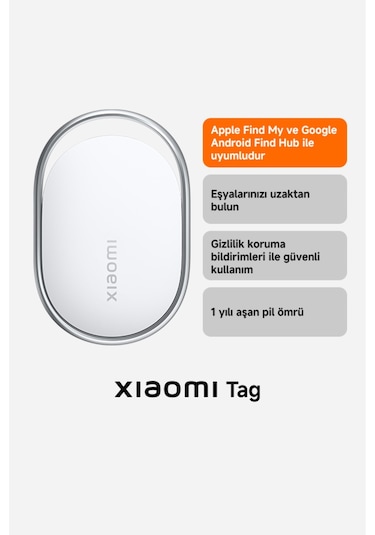 Xiaomi Tag 4'lü Akıllı Takip Cihazı