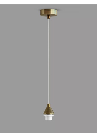 33 Idei E27 Askılı Avize Taban Kapağı İçin 195784651 Altın Rengi