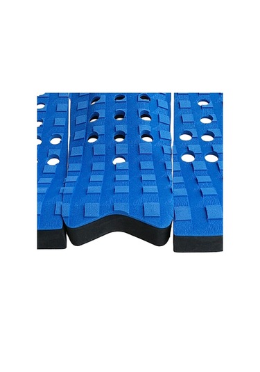 Suntek 5 Parça Kare Yivli Eva Surfboard Sup Çekiş Mavi