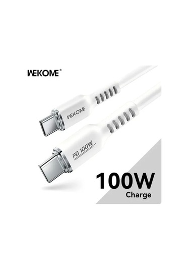 Wekome 100w Type-c Hızlı Şarj Kablosu iPhone Uyumlu, Uyumlu, 15/xiaomi/samsung İçinmultı1m