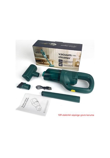 Jian Fan Taşın Kablosuz Elektrikli Süpürge Yşil