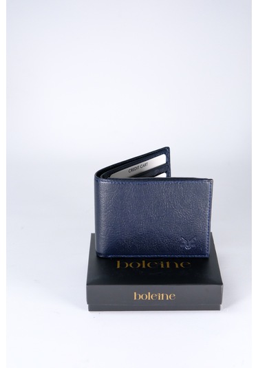 Boleine Erkek Deri Cüzdan Uranos Bl2005 Lacivert
