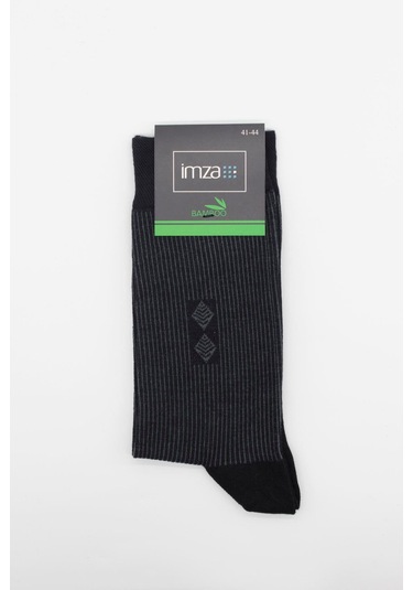 Siyah Bambu Desenli Çorap 1060245105 Siyah