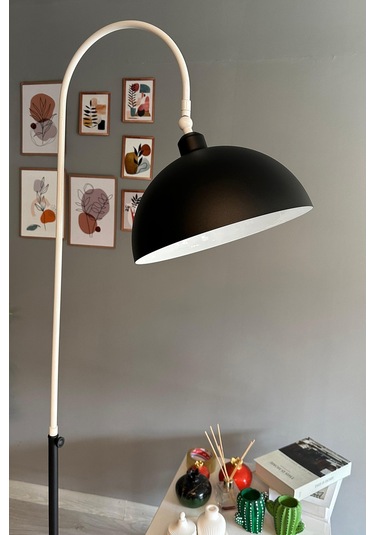 Legend Lambader Hareketli Başlık Modern Dekoratif Metal Oturma Odası Çalışma Odası Lambası Siyah