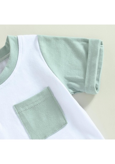 Kahverengi Kısa Setler Bebek Boys İçin Giysiler Yaz 2023 Yenidoğan Çocuk Giyim Bebek Öğeleri Şeyler Kısa Kollu Üstler Ve Şort Takım Elbise Kahverengi