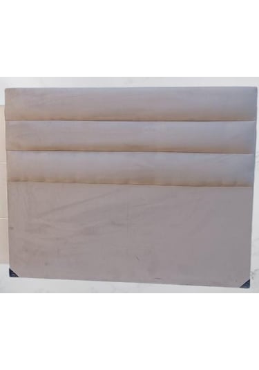 Başlık 90344 Dk Çift Kişilik 120'lık Yatay Dilimli Tay Tüyü Krem Kumaş El Yapım