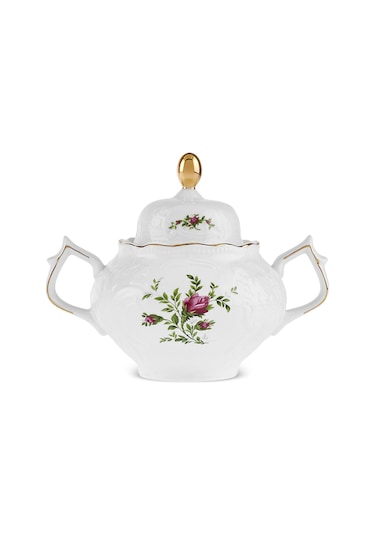 Karaca Vintage Rose Şekerlik 12 Cm Çok Renkli