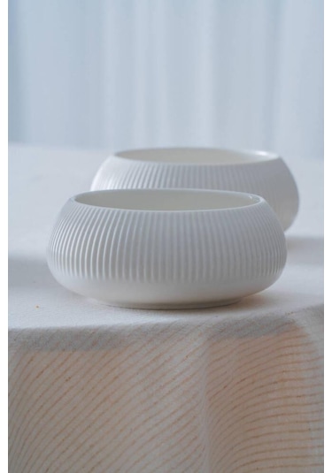 Bianco Perla Porselen Yuvarlak Kase - 14 Cm